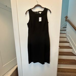 J. CREW Women's Size 4 Dress Sleeveless Little Black Dress Fully Lined